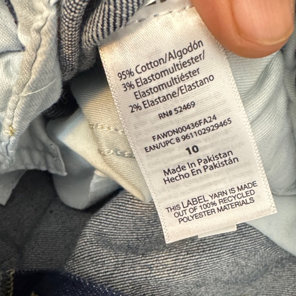 High-Rise Wide Leg Denim Jeans in Dark Blue with Tie Waist - Picture 14 of 15